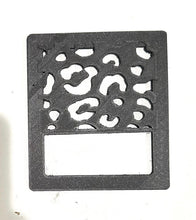 Load image into Gallery viewer, Cheetah Pattern in 3D - Black for Jeep Wrangler JK/JKU/JL Rear Tail Light Covers (2019-2024) non Led Version) Cougar