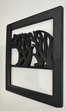 Load image into Gallery viewer, Bear Roots Style in 3D - Black Jeep Wrangler JK/JKU/JL Rear Tail Light Covers (2019-2024) non Led Version - Gone Fishing