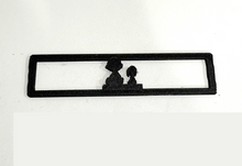 Load image into Gallery viewer, Man Best Friend " Boy and Dog " in 3D - Black for Jeep Wrangler JK/JKU 3rd Brake Light Covers (2007-2018) Paw Wag Man's Tail