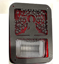 Load image into Gallery viewer, Budda Roots with Leafs 3D Black For Jeep Wrangler JK/JKU Rear Tail Light Covers - Peaceful