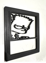 Load image into Gallery viewer, Cartoon Boy in 3D - Black for Jeep Wrangler JK/JKU/JL Rear Tail Light Covers (2019-2024) non Led Version - Gone Fishing