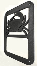 Load image into Gallery viewer, Full Crab in 3D Black For Jeep Wrangler JK/JKU Rear Tail Light Covers- Gone Fishing Crabbin