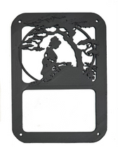 Load image into Gallery viewer, Geisha Love 3D Black For Jeep Wrangler JK/JKU Rear Tail Light Covers - Peaceful