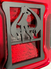 Load image into Gallery viewer, Japanese Anime Long Hair Girl in 3D for Jeep Wrangler Led Version JK/JKU/JL Rear Tail Light Covers (2019-2024) Led Version - Super Hero