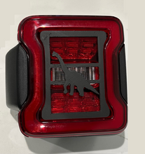 Load image into Gallery viewer, Long Neck Dinosaur in 3D for Jeep Wrangler Led Version JK/JKU/JL Rear Tail Light Covers (2019-2024) Led Version - T-Rex
