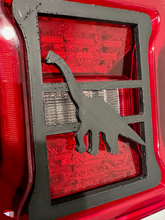 Load image into Gallery viewer, Long Neck Dinosaur in 3D for Jeep Wrangler Led Version JK/JKU/JL Rear Tail Light Covers (2019-2024) Led Version - T-Rex