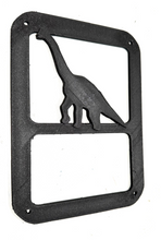 Load image into Gallery viewer, Long Neck Dinosaur 3D Black For Jeep Wrangler JK/JKU Rear Tail Light Covers