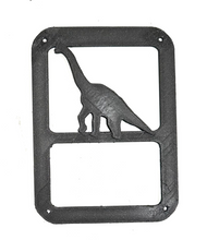 Load image into Gallery viewer, Long Neck Dinosaur 3D Black For Jeep Wrangler JK/JKU Rear Tail Light Covers