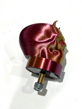 Load image into Gallery viewer, Mummy Skull in 3D Zinc For Jeep Wrangler - Hood Bump replacement - Skeleton Skulls Cool Spooky Design Slasher Halloween Ornament