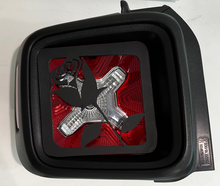 Load image into Gallery viewer, Rose with Stem in 3D for Jeep Renegade 2014 to 2024 Rear Tail Light Covers - Flowers Flower Roses