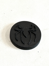 Load image into Gallery viewer, Spider in 3D - Black - For Jeep Wrangler JK/JKU/JL Key Lock Cap Cover (07-24) Super Hero Cool Design