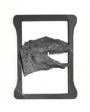 Load image into Gallery viewer, Tyrannosaurus Rex T-Rex FULL Head in 3D for Jeep Wrangler Led Version JK/JKU/JL Rear Tail Light Covers (2019-2024) Led Version - Dinosaur