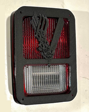 Load image into Gallery viewer, Viking Logo V 3D Black For Jeep Wrangler JK/JKU Rear Tail Light Covers - Warrior Legend