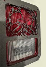 Load image into Gallery viewer, The World is in you hands in 3D Black For Jeep Wrangler JK/JKU Rear Tail Light Covers - Love Peace Happiness