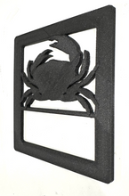 Load image into Gallery viewer, Full Crab in 3D - Black for Jeep Wrangler JK/JKU/JL Rear Tail Light Covers (2019-2024) non Led Version) Gone Fishin Crabin
