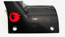 Load image into Gallery viewer, Japanese Lizard Round &quot;Godzilla &quot; in 3D Carbon Fiber w Red For Jeep 4XE 2021-2024 JL JLU &amp; Jeep Gladiator JT 2/4 Door - Custom Cowl Cover Super Hero 4XE
