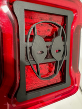 Load image into Gallery viewer, Ironman Face Battle in 3D for Jeep Wrangler Led Version JK/JKU/JL Rear Tail Light Covers (2019-2024) Led Version - Super Hero

